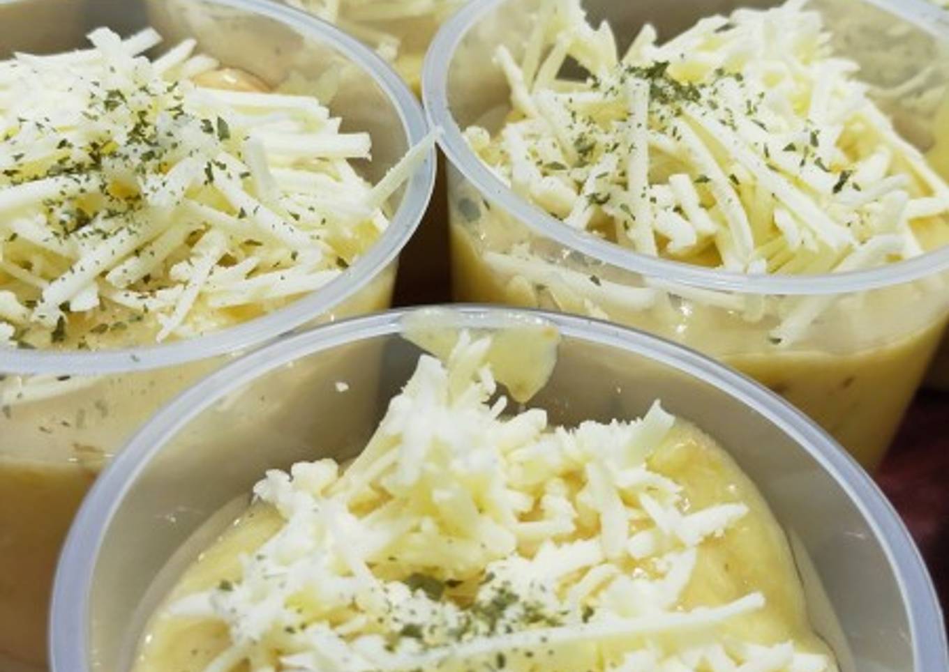 Cream soup potato