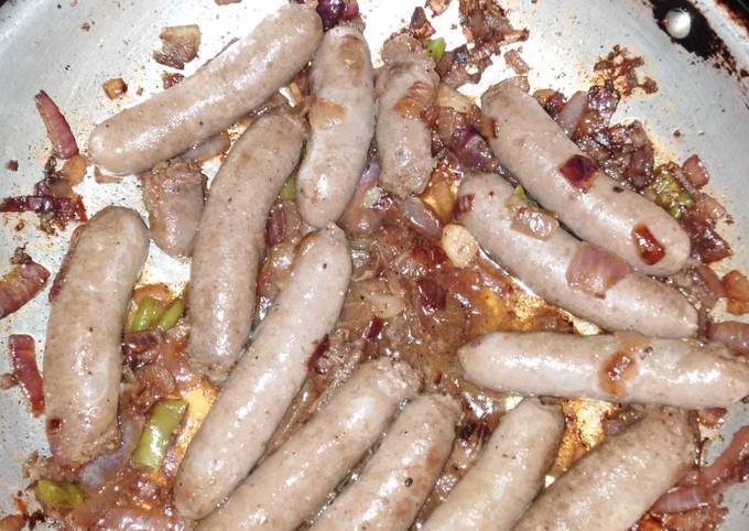 Steps to Prepare Jamie Oliver Oriental sausages