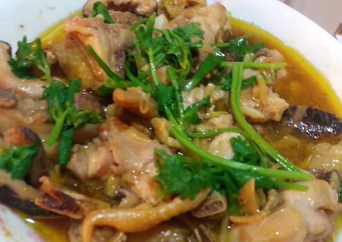 Steam ayam jamur🍄 saus tiram