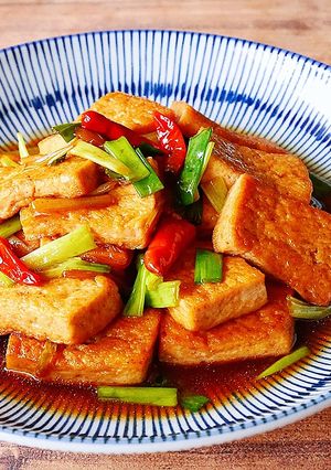 家常紅燒豆腐 的食譜成品照片