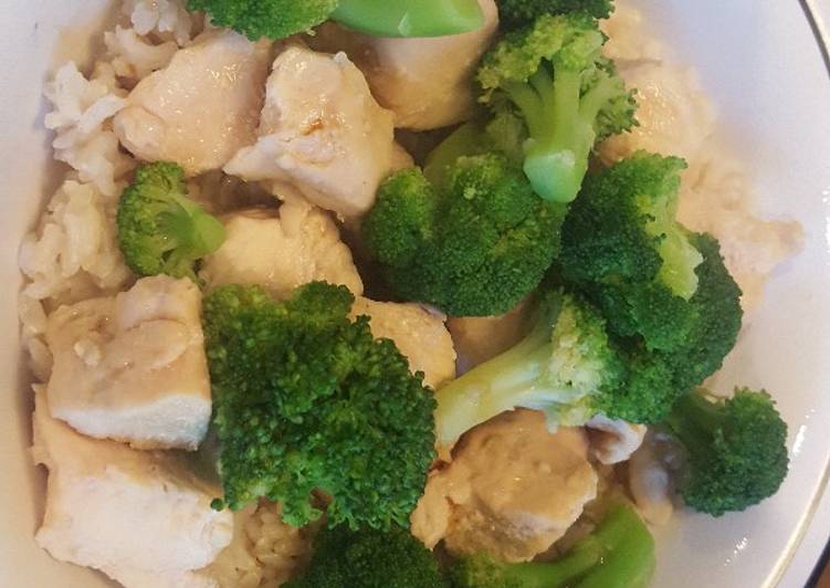 Recipe of Appetizing Chicken Teriyaki with Broccoli
