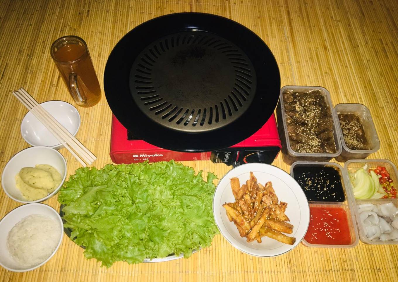 Korean BBQ bulgogi