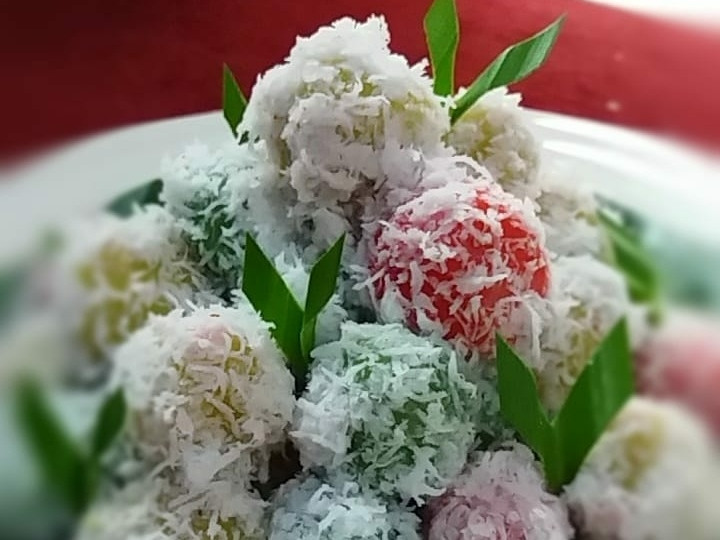 Resep Klepon ubi rainbow, Bikin Ngiler