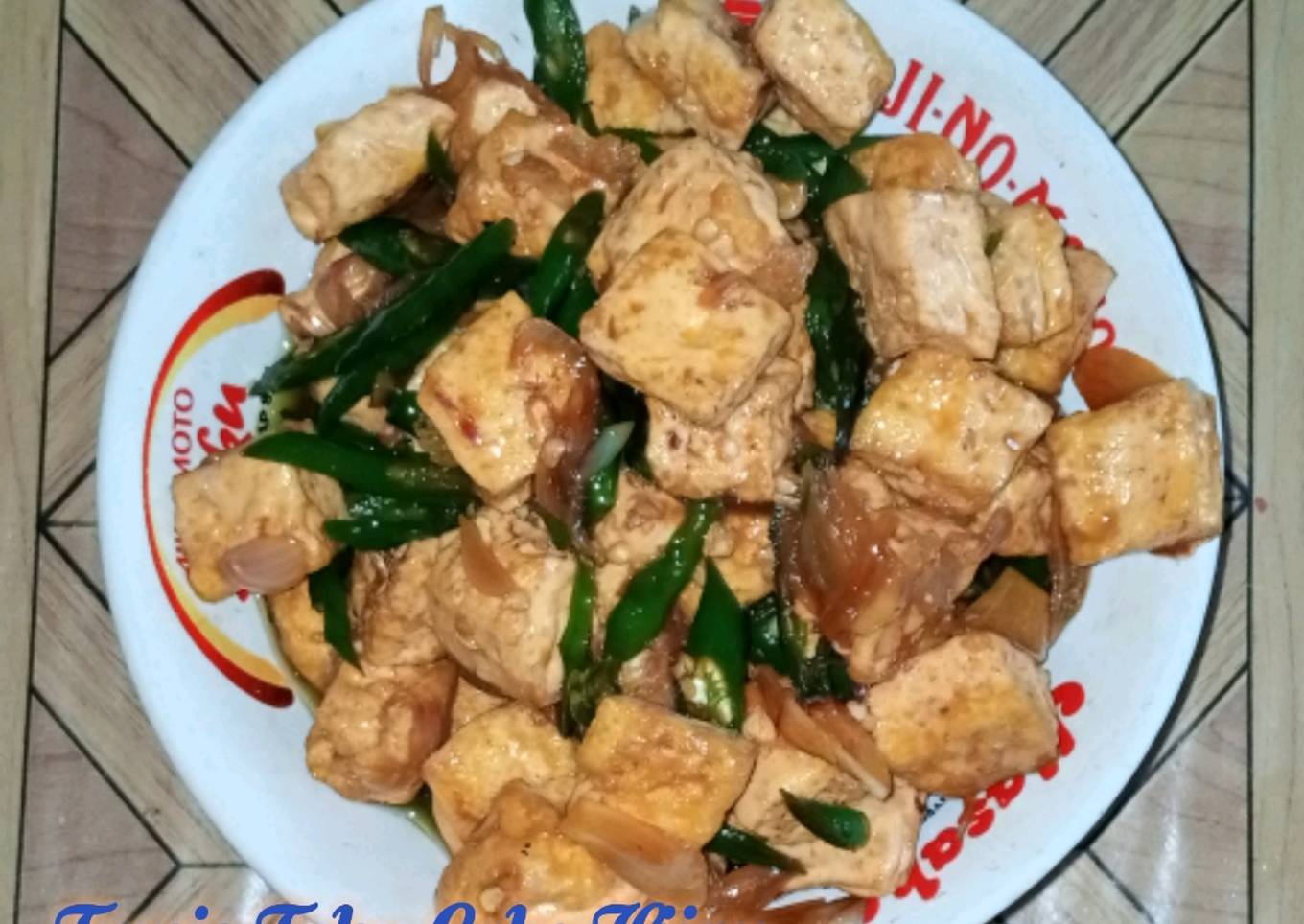 Tumis Tahu Cabe Hijau