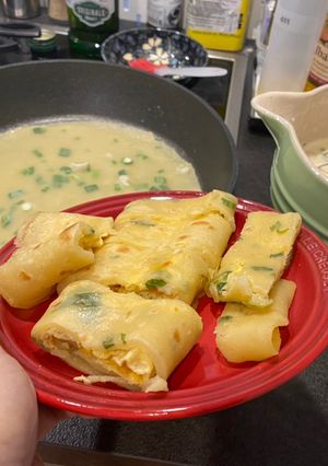 自製粉漿蛋餅皮（Q彈比例3：1：1） 的食譜成品照片