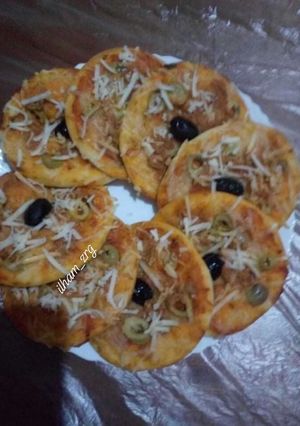 صورة لوصفة ميني بيتزا