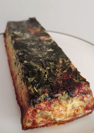 Una foto de Budín de verduritas