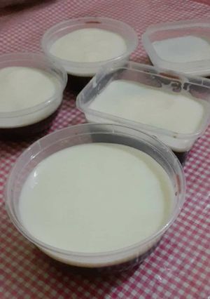 Foto resep Puding coklat vla vanilla