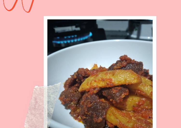 Anti Ribet, Memasak Dendeng Balado Yang Mudah