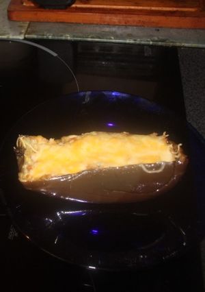 Una foto de Berenjenas rellenas