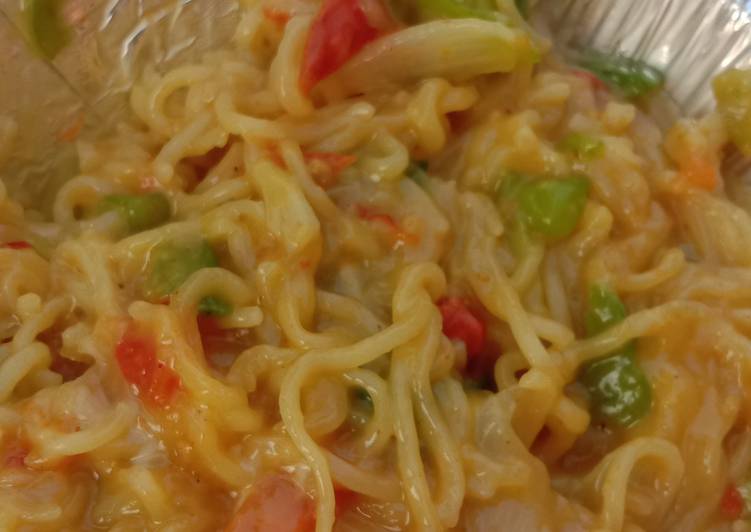How to Cook Favorite Cheese vegetable Maggi