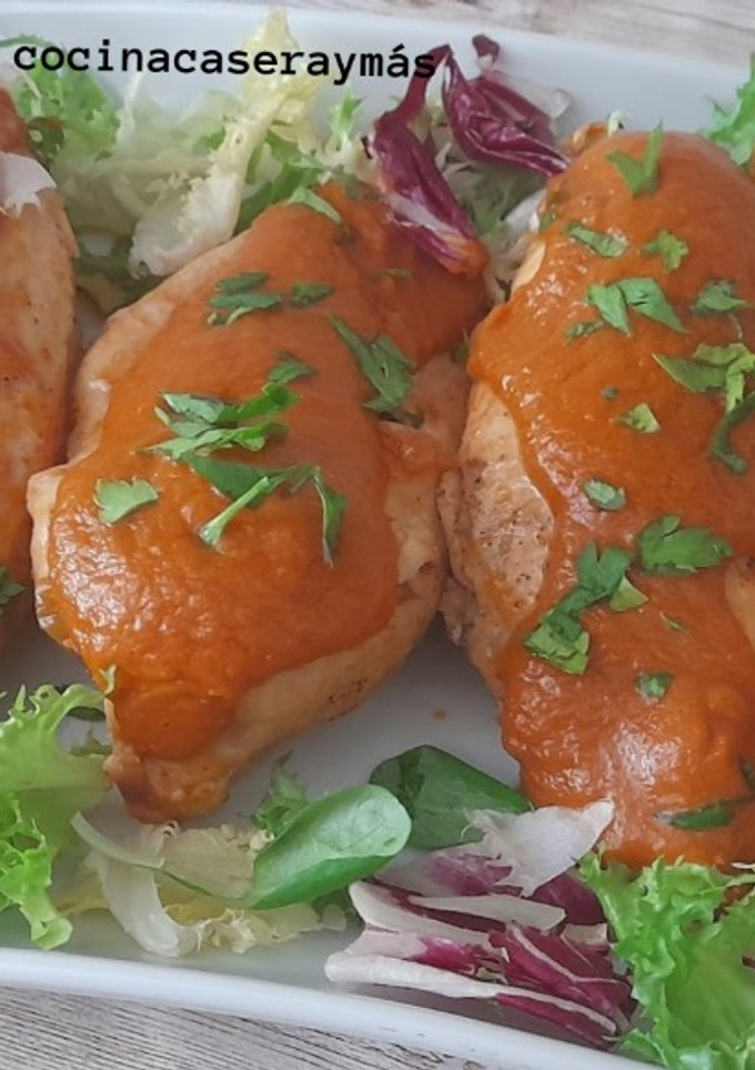 Una foto de Pollo en salsa de Cola-Cola