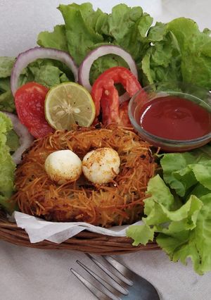A picture of Birds nest (veg).