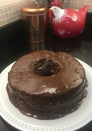 Una foto de Torta de Chocolate bañado con Fodge