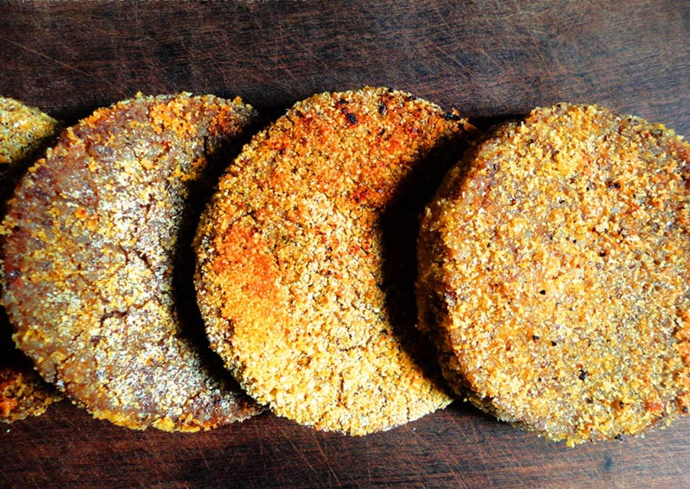 Milanesas vegetarianas / veganas de arroz integral y lentejas. (SIN GLUTEN Y SÚPER ECONÓMICAS!)