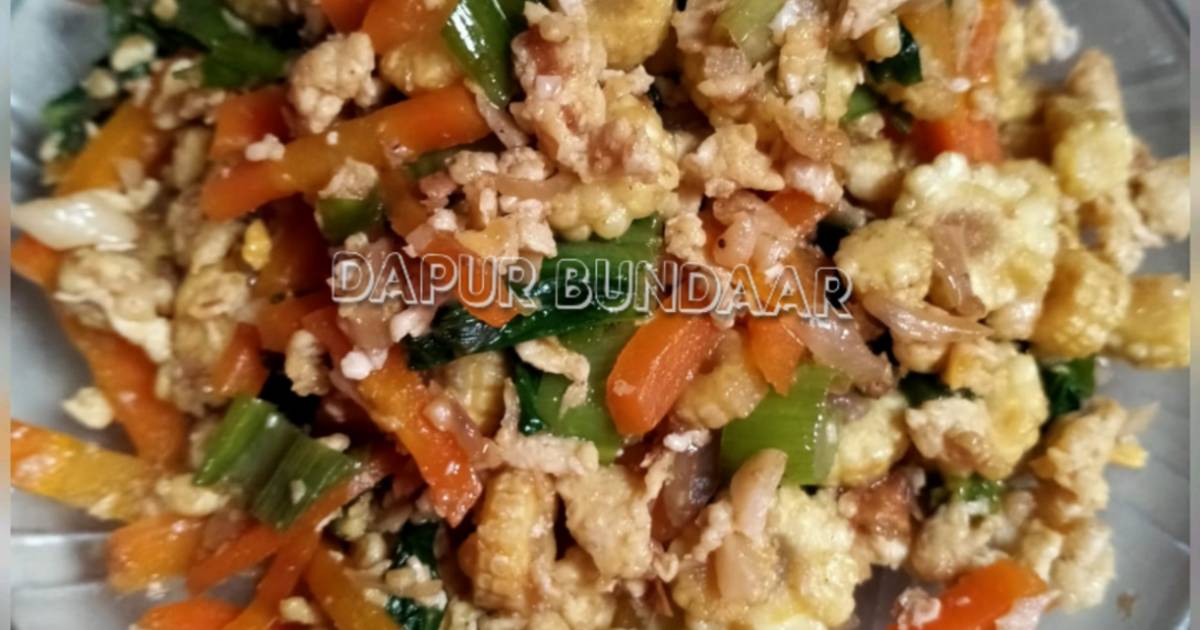 Resep Orak Arik Sayur Telur Oleh Dapur BundaAr - Cookpad