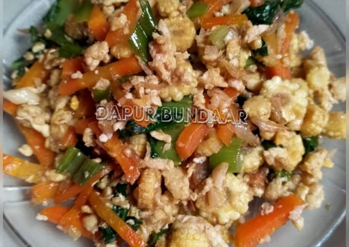 Resep Orak Arik Sayur Telur Oleh Dapur BundaAr - Cookpad