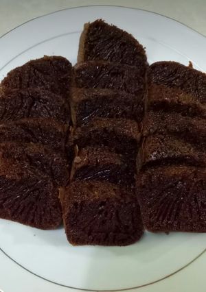 Foto resep Bolu karamel nyarang banget ant gagal