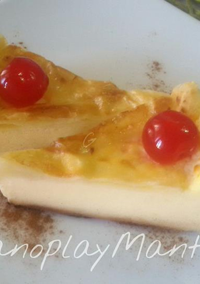Una foto de Tarta de queso en hojaldre, sin gluten, en GME, F y G y tradicional