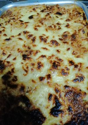 صورة لوصفة معكرونة بالبشاميل