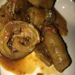 A picture of Cow tail pepper soup.