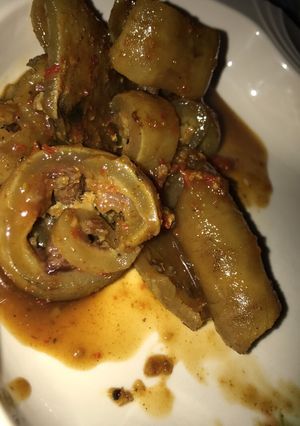 A picture of Cow tail pepper soup.