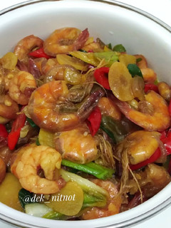Foto resep Tumis Udang Saus Tiram