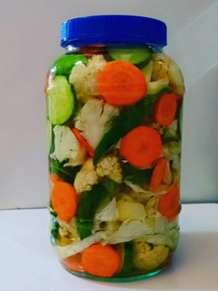 عکسی از دستور شوری گل کلم (ترشی شور)