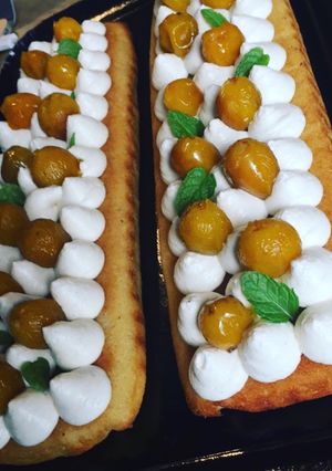 Une photo de Biscuit madeleine et reines Claude