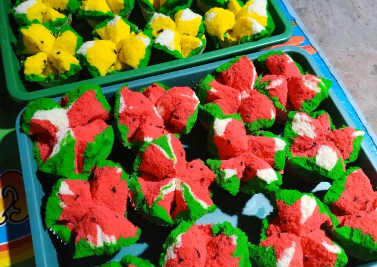  Resep  Bolu  Kukus  Semangka Mekar  oleh Sitty Suprapto Cookpad