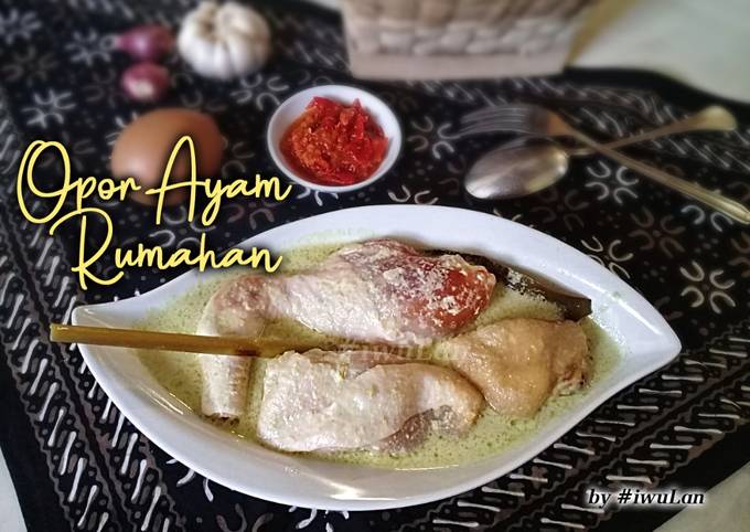 Opor Ayam Rumahan