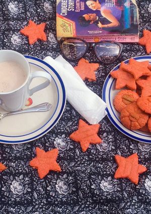 A picture of Coconut milk cookies.