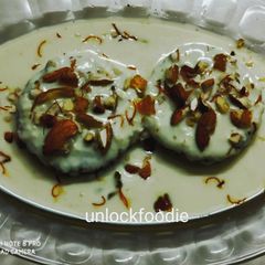 A picture of Shahi tukda.