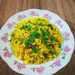 A picture of Kanda Poha.