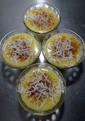 Una foto de Crema o natilla de maicena