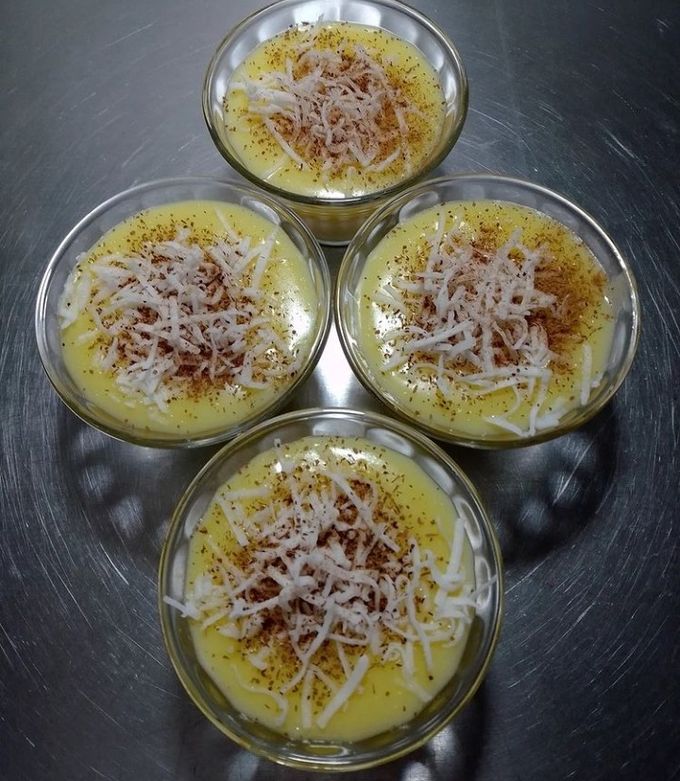 Una foto de Crema o natilla de maicena