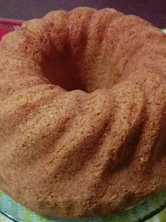 Una foto de Budín de harina 100% integral