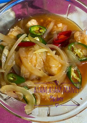 Foto resep Ayam asam manis instan