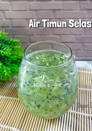 Foto resep Air Timun Selasih