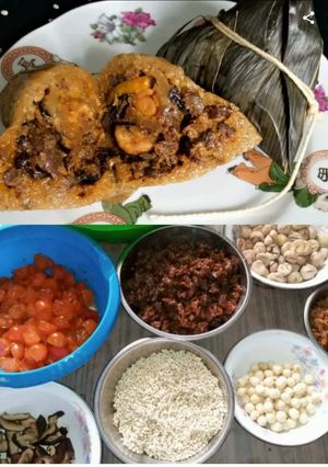 Foto resep Bakcang (cara melipat daun) 4/4