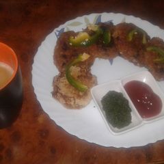 A picture of Gajar or poha ki Tikki.