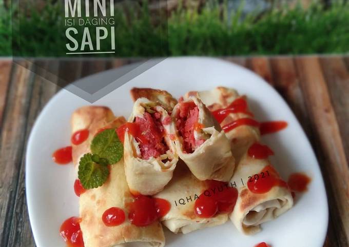 Langkah Mudah untuk Menyiapkan Kebab Mini isi Daging Sapi ala Rumahan, Bisa Manjain Lidah