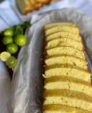 ليمون اخضر باوند كيك (lime pound cake)