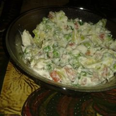 A picture of Russian salad.