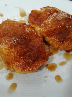 Una foto de Torrijas al horno caramelizadas al Pedro Ximénez