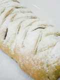 Strudel de maçã com massa folhada