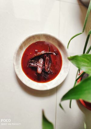 A picture of Raw Mango Pickle.