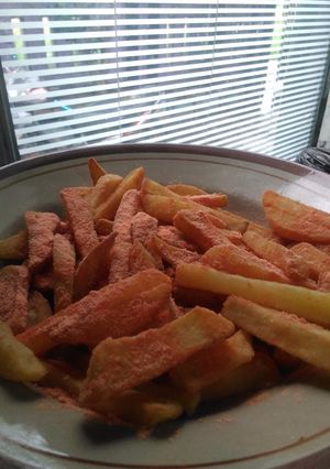 Foto resep Kentang goreng bumbu barbeque