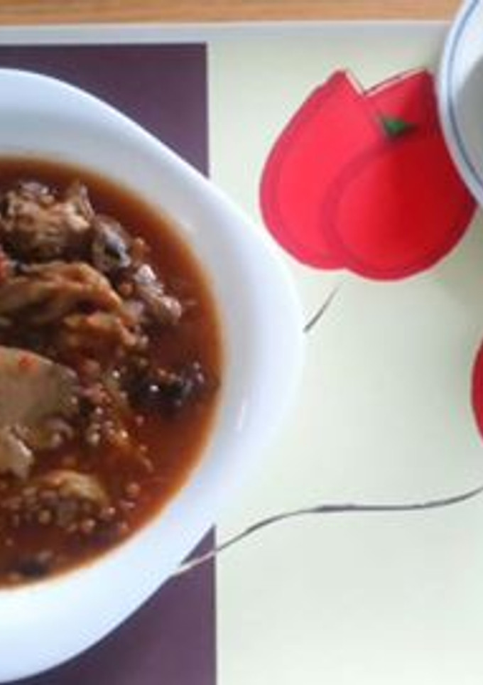 Una foto de Estofado de lentejas con setas varias (Olla de cocción lenta-CrockPot-SlowCooker)