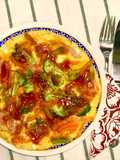 พิซซ่าไข่ (ไร้เแป้ง) Eggs Pizza
